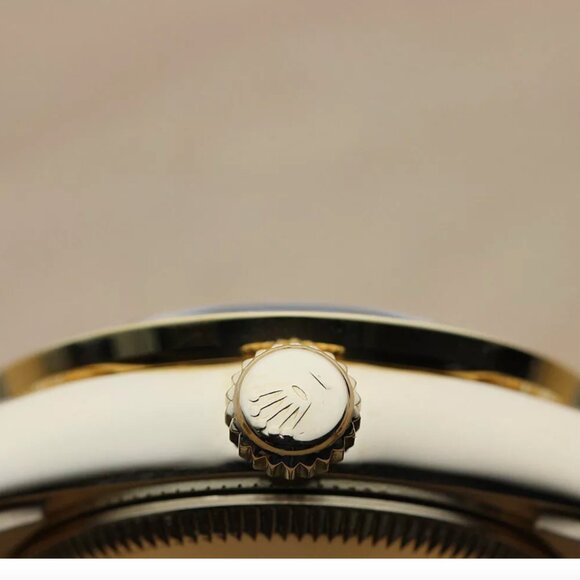 WOW!! ROLEX LADIES PRESIDENT 1CT++ DIAMONDS 18K GOLD WATCH BOX TAGS main image 4